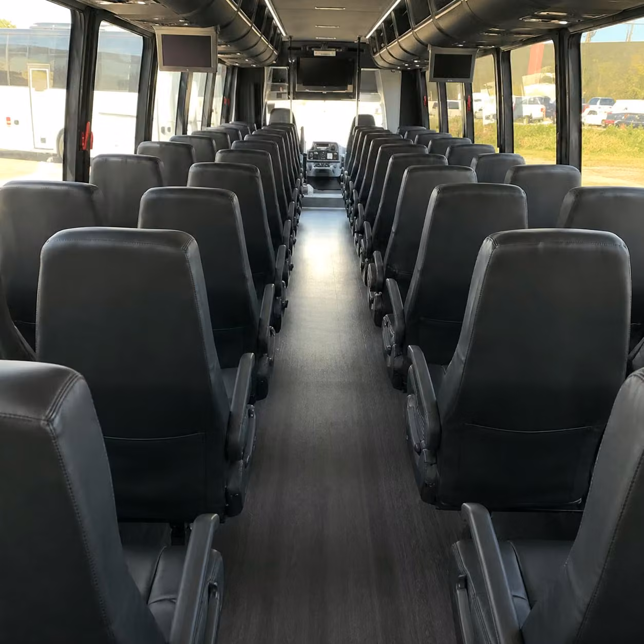 30 passenger minibus inside